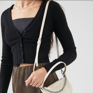 UO Chloe fitted cropped cardigan